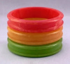 BB295 trio spool carved bangles